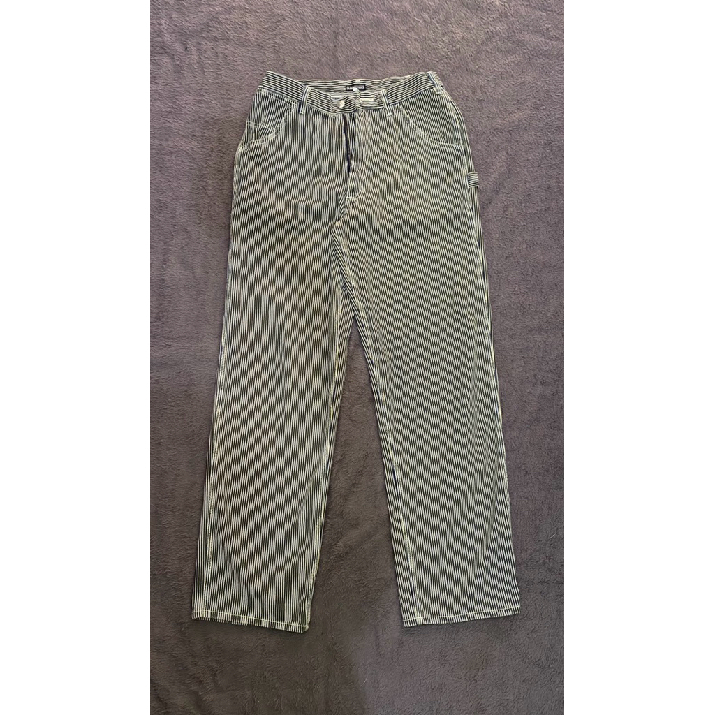 Amore puro Hickory Stripe Carpenter Pants