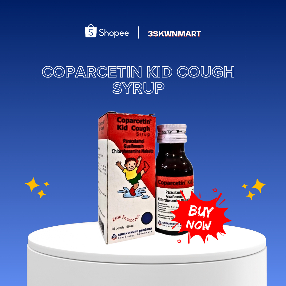 ORI COPARCETIN KID COUGH SYRUP 60 ML PER BOTOL