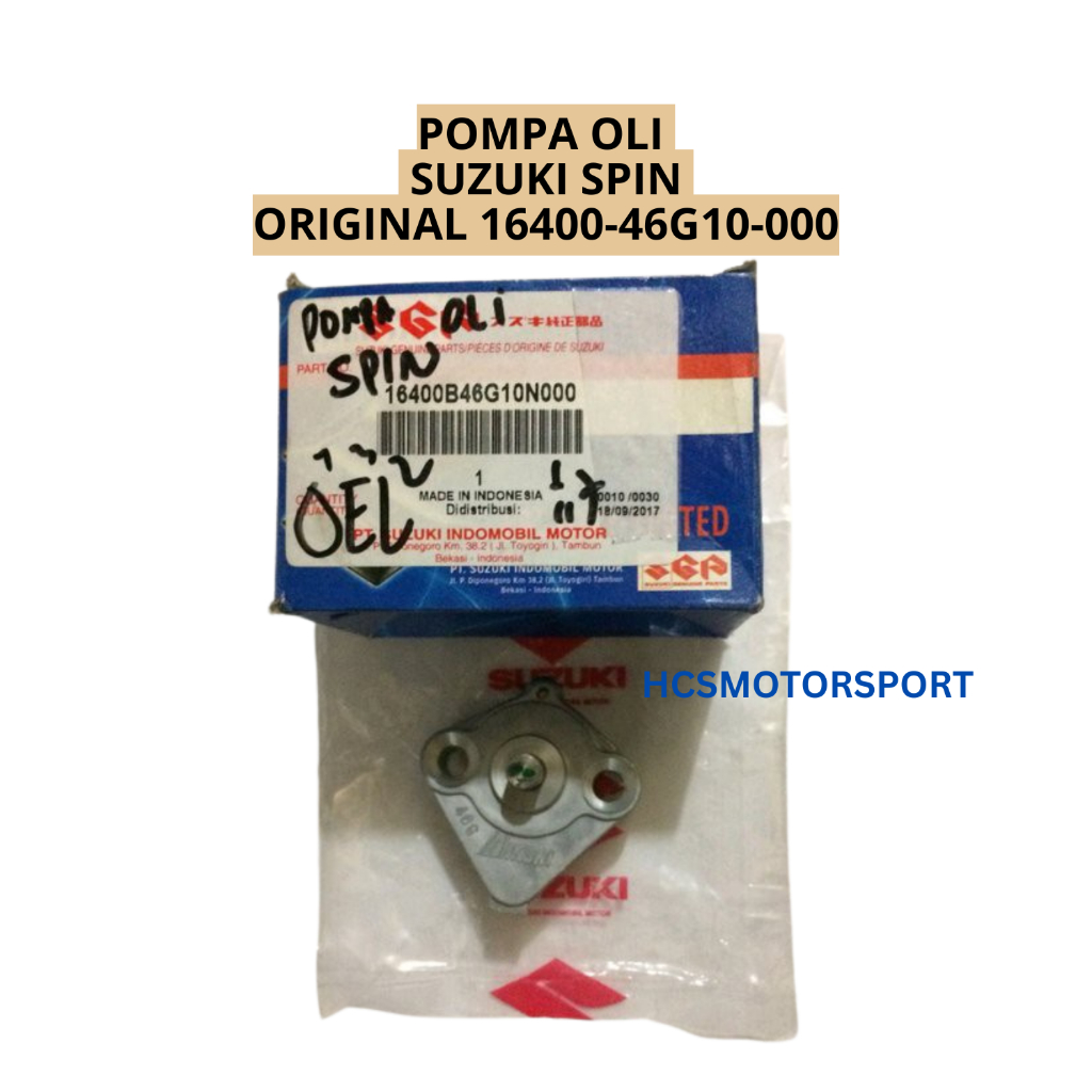 POMPA OLI OIL PUMP SUZUKI SPIN ORIGINAL SGP 16400-46G10-000