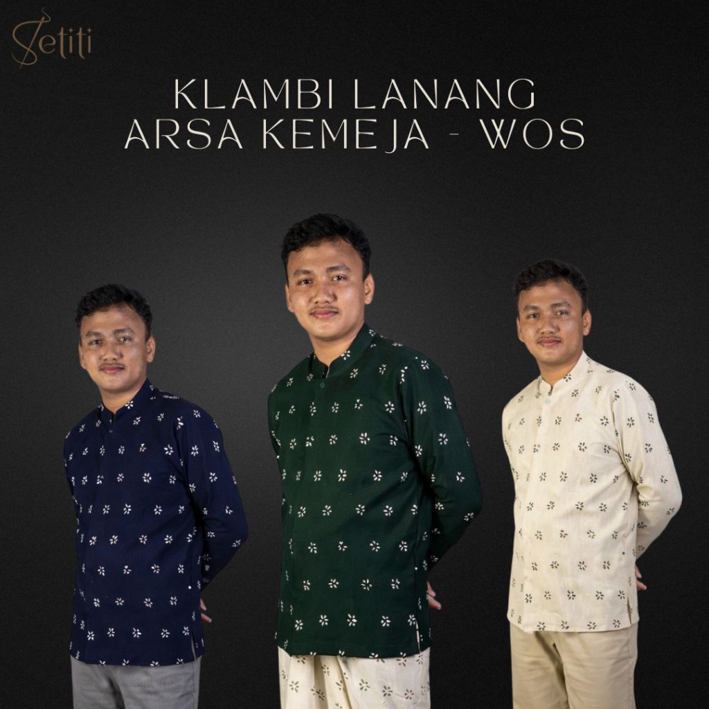 SETITI | Klambi Lanang | Arsa Kemeja | Kemeja Batik Pria