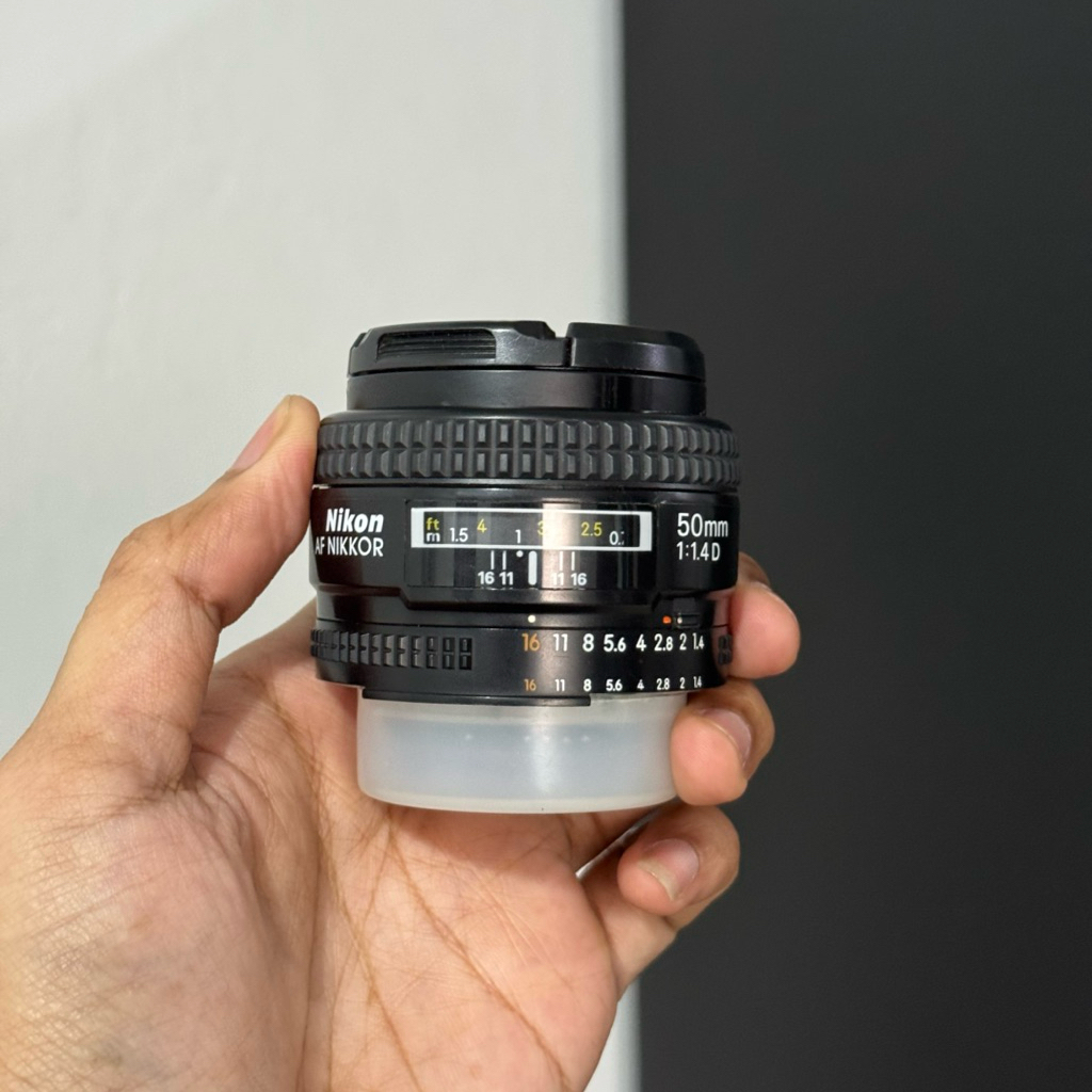 Lensa Nikon AF Nikkor 50mm F1.4 D For Nikon Dslr