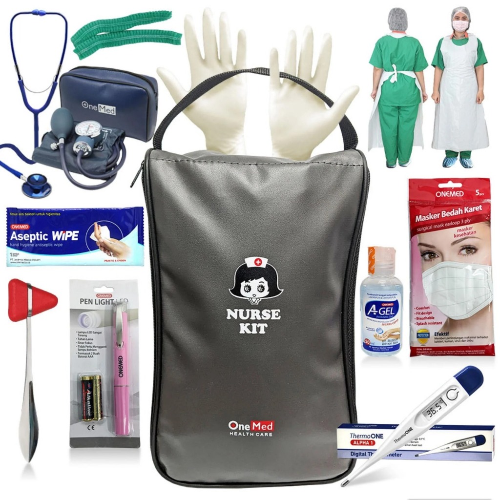 ONEMED Nursing Kit Perlengkapan Perawat Set Lengkap Nurse Kit