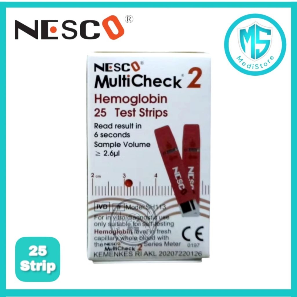 Strip Nesco Hemoglobin  Strip HB Nesco  Strip Hemoglobin