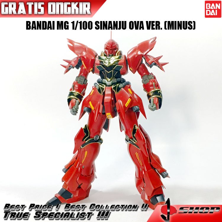 BANDAI MG 1/100 SINANJU OVA VER. (MINUS) MG1996