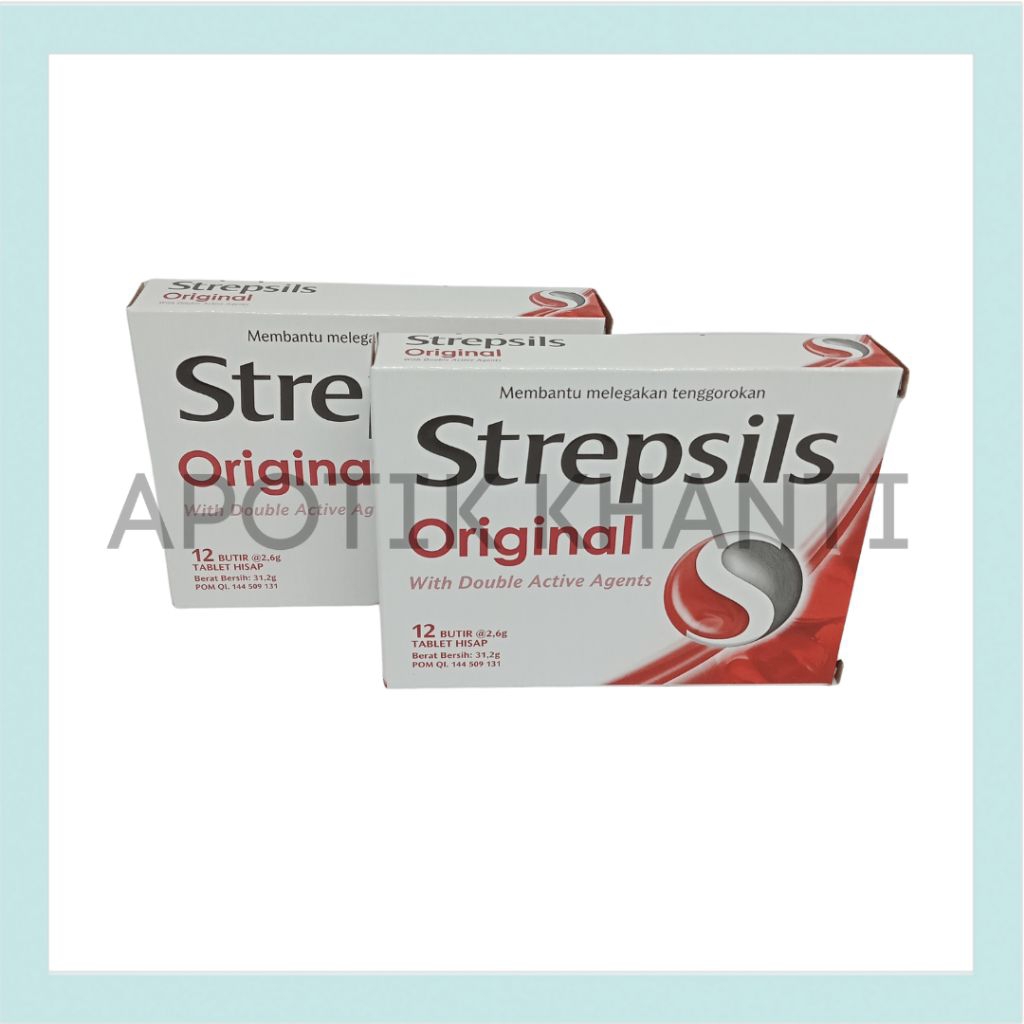 Strepsils original permen untuk tenggorokan