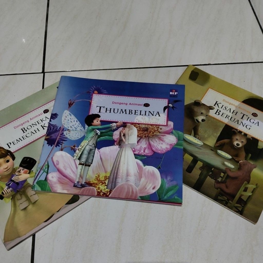 BUKU DONGENG ANIMASI 3D