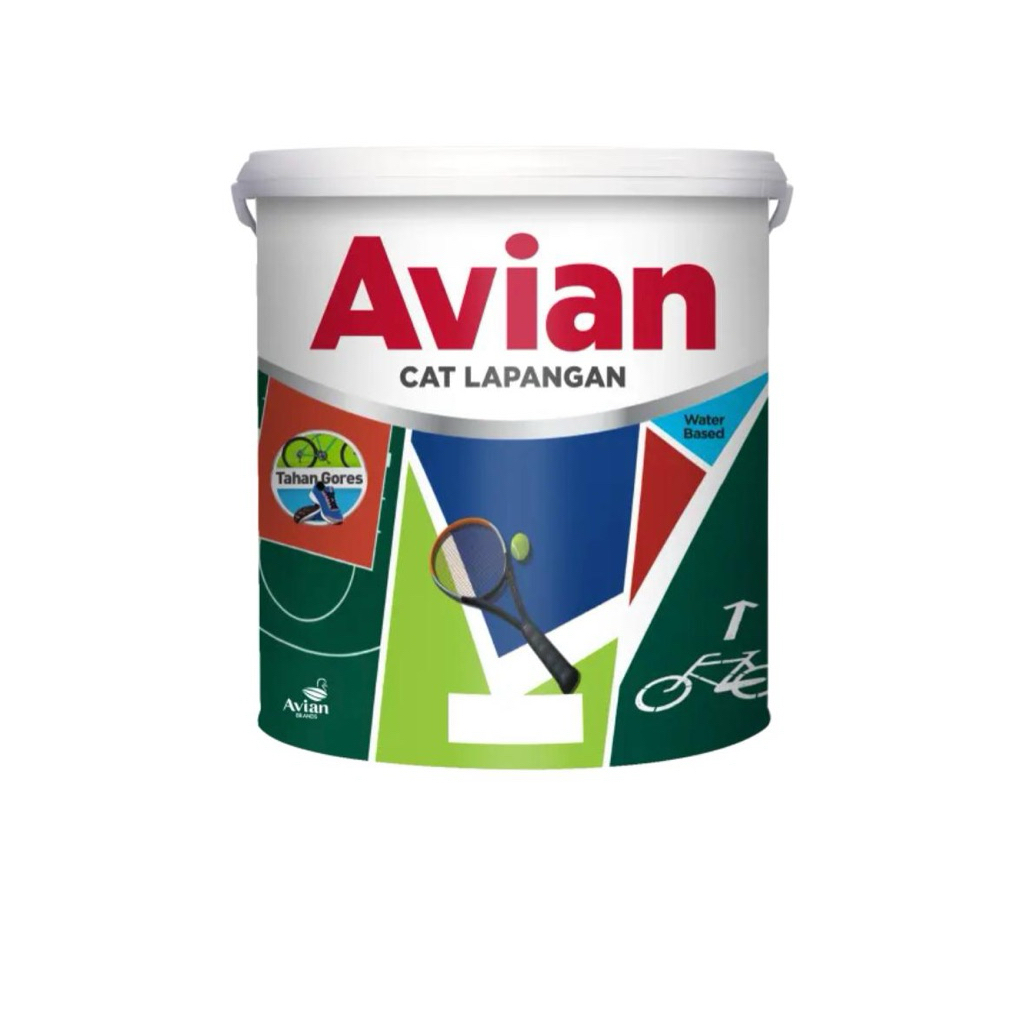 AVIAN CAT LAPANGAN FUTSAL TENNIS 5KG PRODUK SERUPA TENNOKOTE