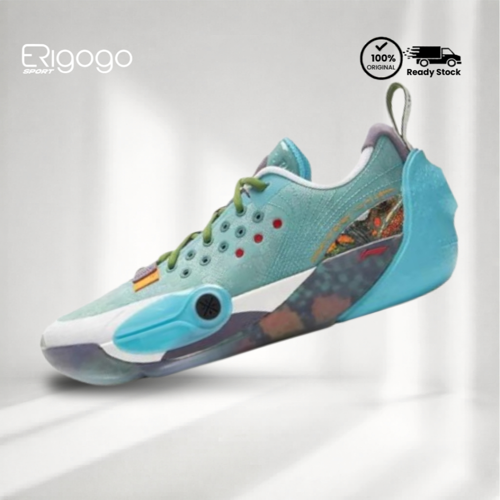 Li-Ning Way of Wade All City 13 Green Blue ABAV017-4