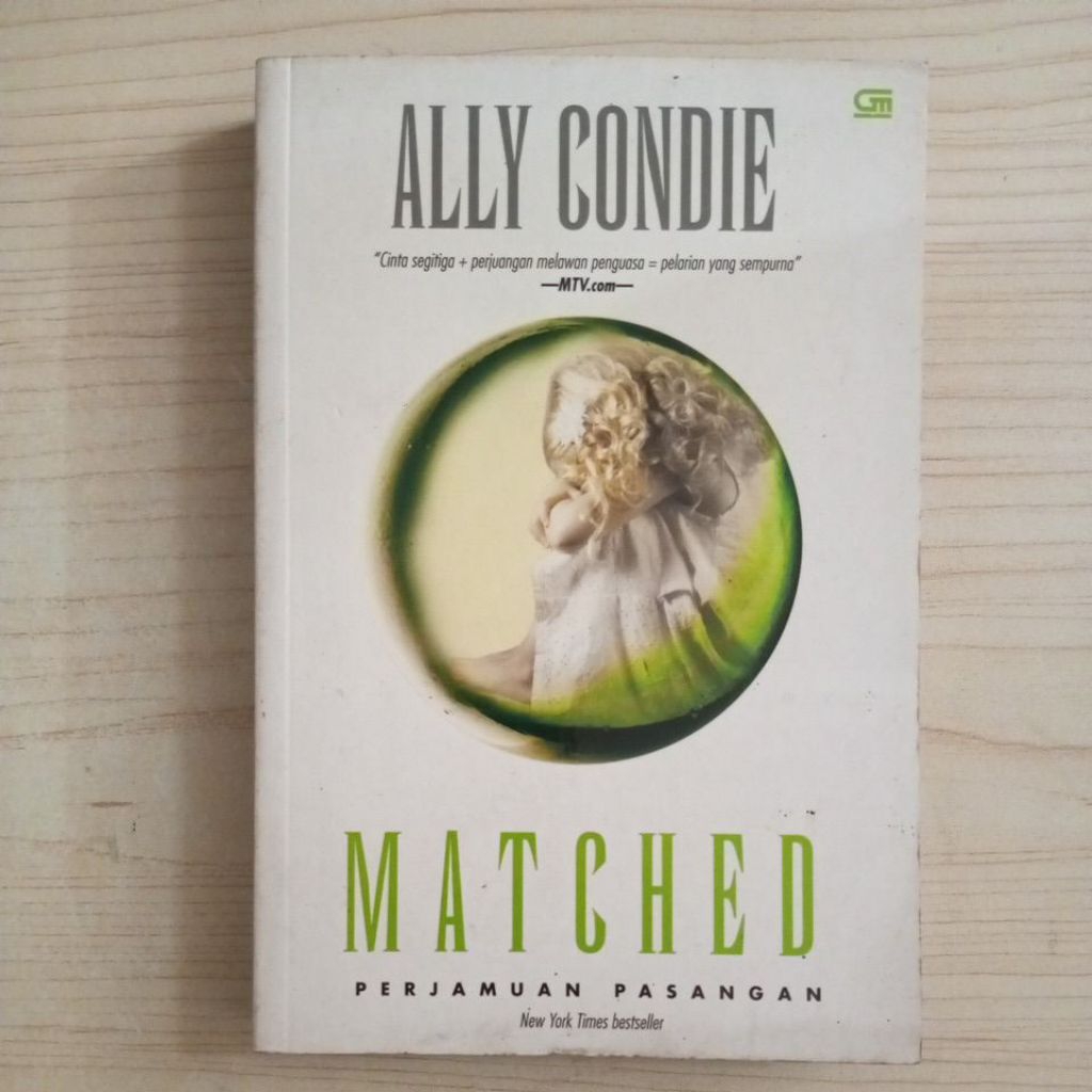 NOVEL MATCHED PERJAMUAN PASANGAN OLEH ALLY CONDIE