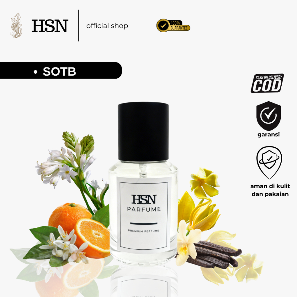 HSN Parfum - Saff n Co SOTB - Parfum Unisex Aroma Segar Manis Mewah