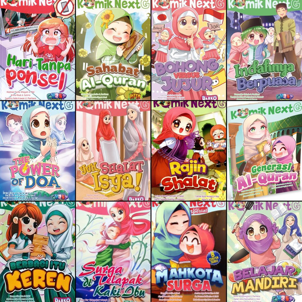 {PRELOVED} Komik Anak | Komik Anak Horor Misteri | Komik Anak Islami | Hari Tanpa Ponsel | sahabat A