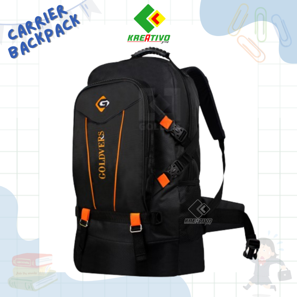 Tas Ransel Pria Jumbo 50 Liter Tas Mudik Travel Tas Punggung Besar Kuat Muat Banyak