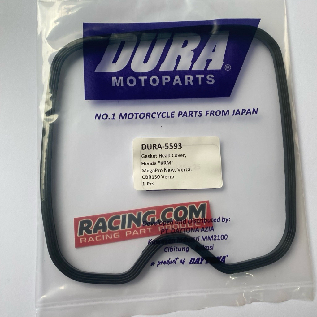 PACKING GASKET HEAD HONDA CRF 150 VERZA MEGA PRO MONO PAKING KOP KARET COVER SILINDER HEAD DURA