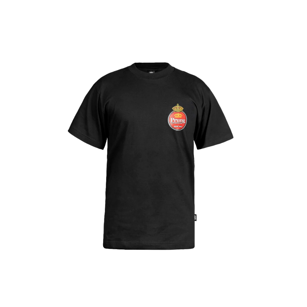 Prung Brewski Tshirt Football Hooligans Kaos Warna Hitam