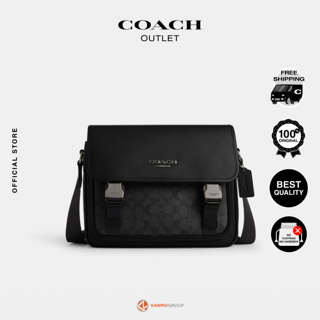 Coach Racer Messenger - Tas Selempang Pria