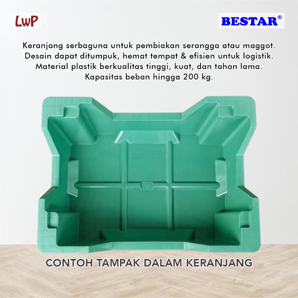 _Tukushop Keranjang Maggot Plastik Serbaguna Budidaya Maggot