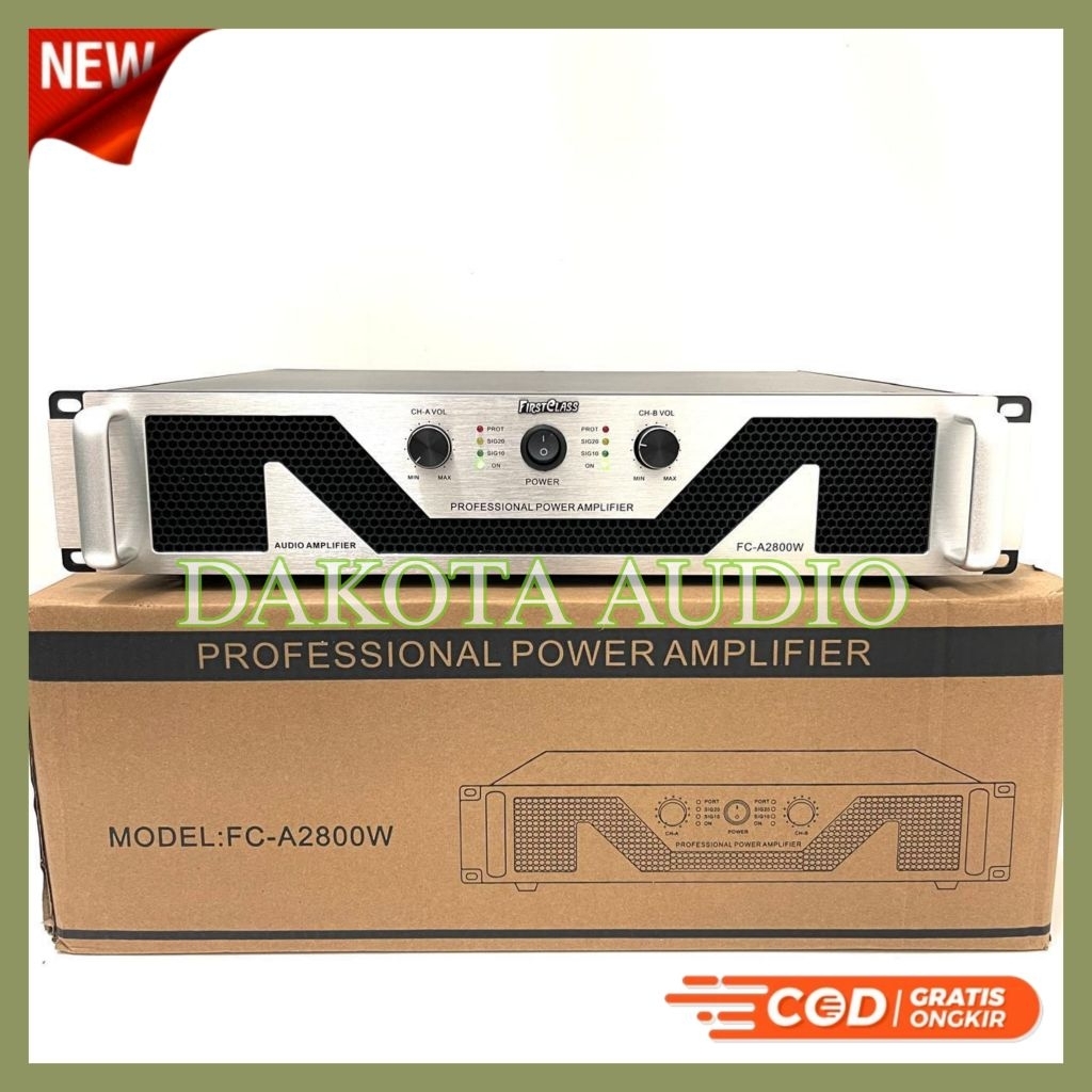 Promo Power Amplifier Professional FirstClass FC A2800w Original Power First Class fca2800w Fca 2800
