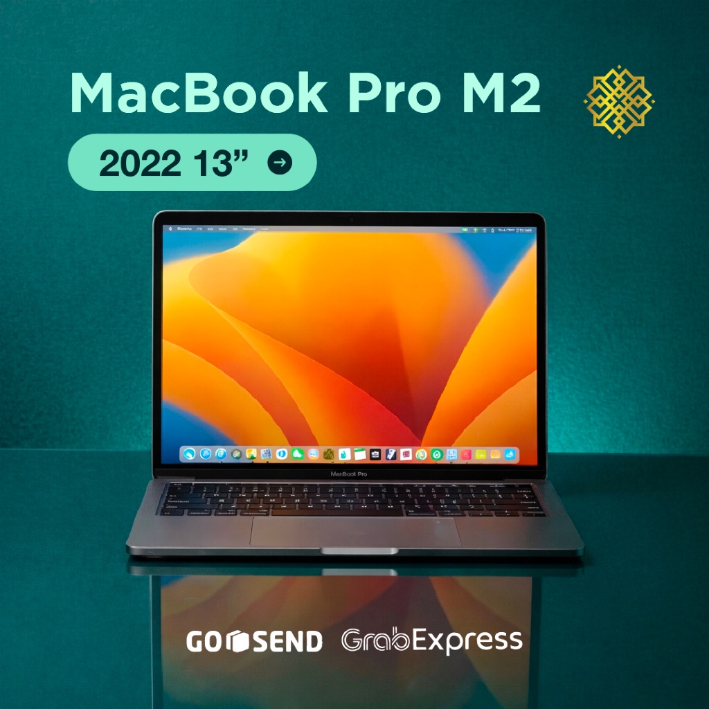 MacBook Pro 2022  | CHIP M2 |13 inch | RAM 8/16/32 | SSD 128/256/512/1TB/2TB | Second Like New | Ori
