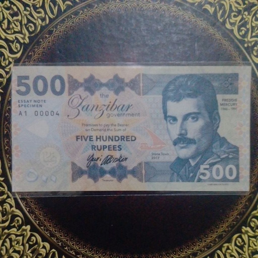 Uang Zanzibar 500 rupee 2017 unc fantasy