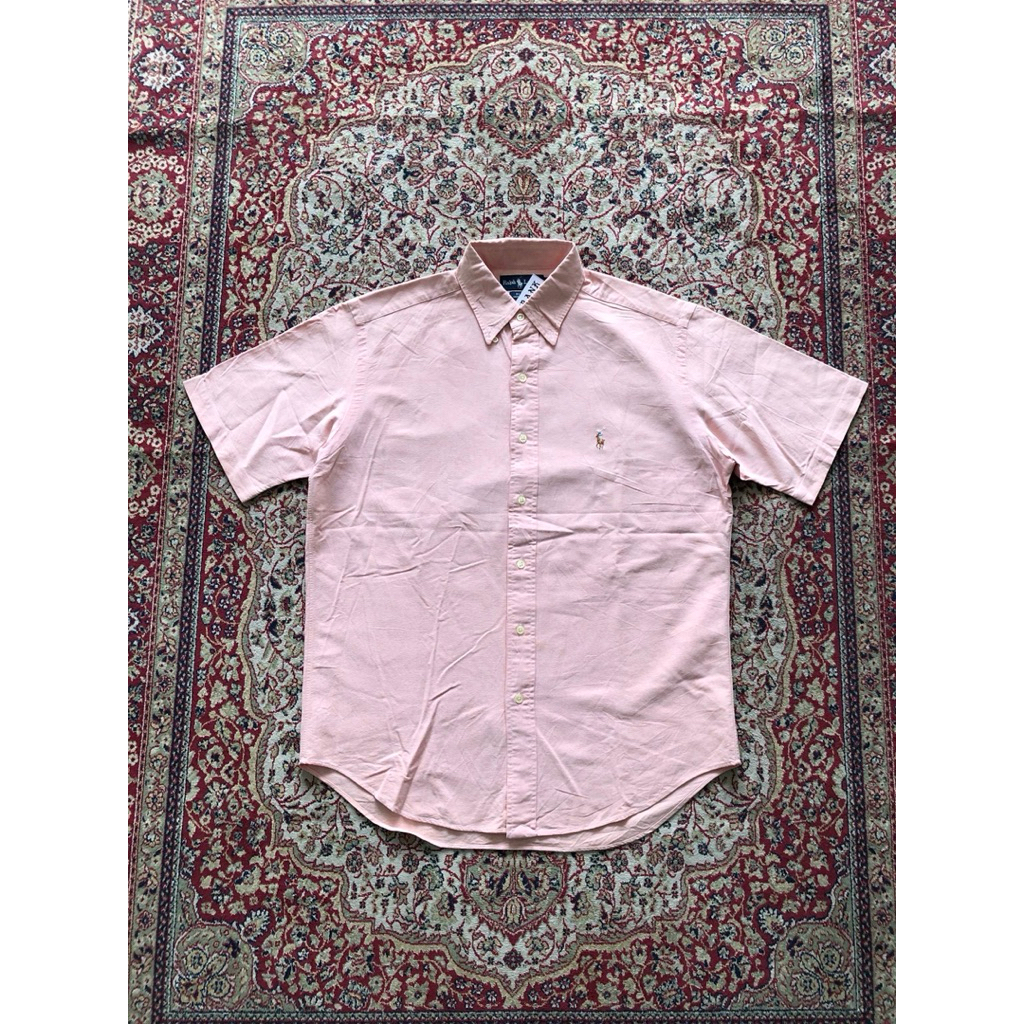 Kemeja Polo by Ralph lauren oxford shirt Vintage Polo Ralph lauren work shirt HI094