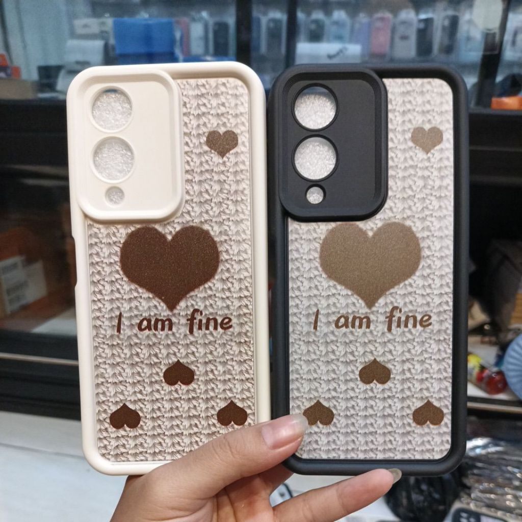 CASING SILIKON MOTIF I AM FINE VIVO Y17S