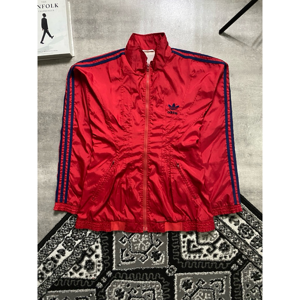 Treefoil Windbreaker Jacket Red