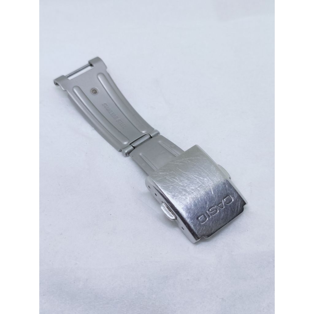 Casio sports watch classic original clasp buckle deployment bracelet siku kunci pengait rantai jam t