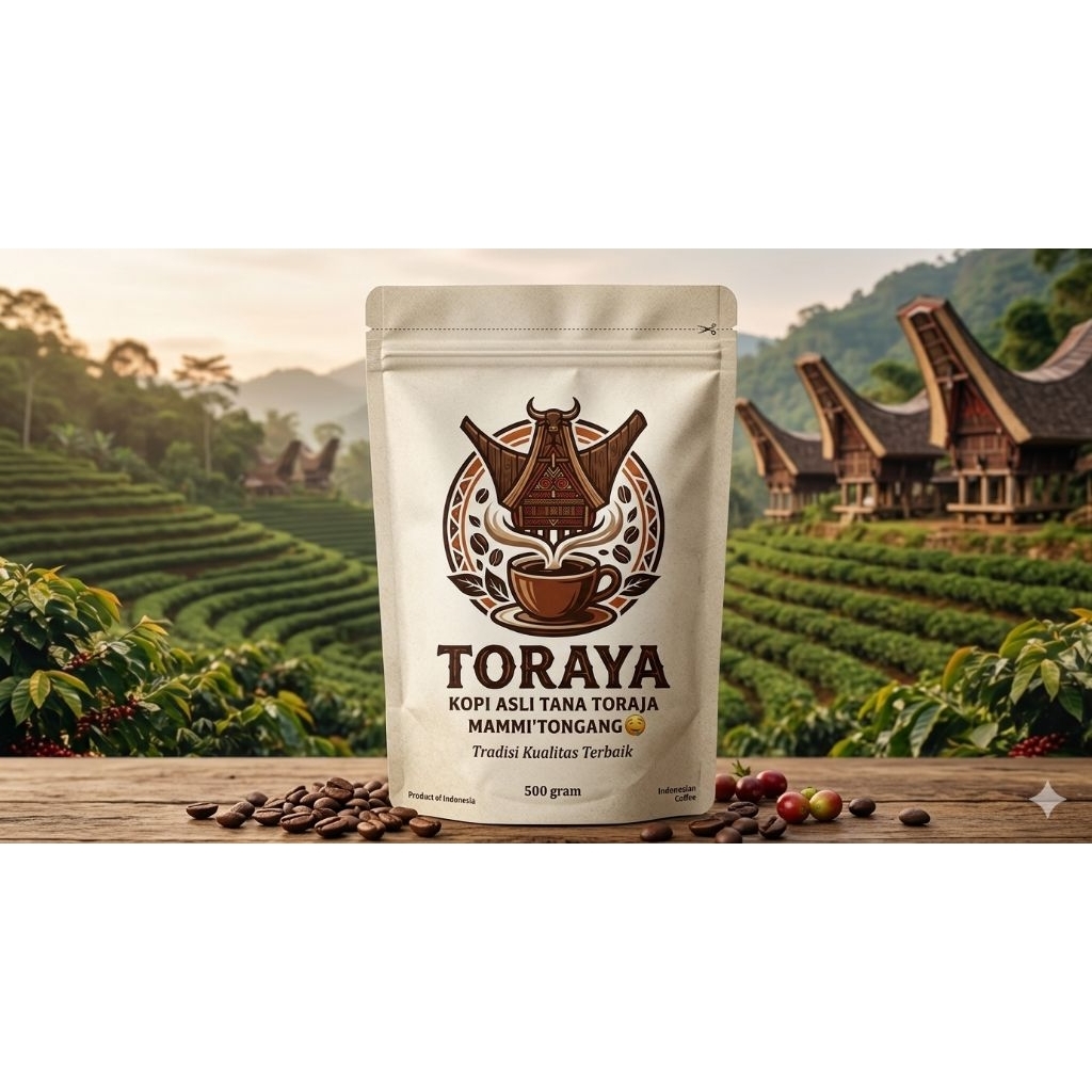 kopi bubuk asli toraja
