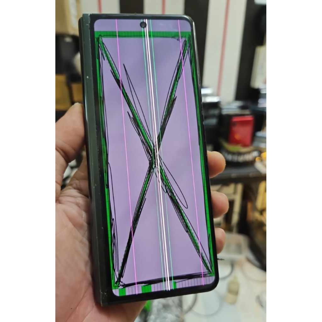 samsung z fold 3 ram 12/256 minus lcd