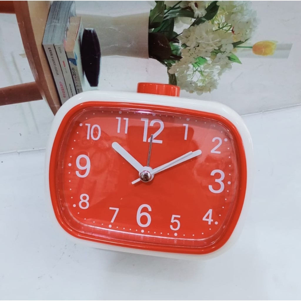 JAM WEKER ALARM BUNYI MELODY MODEL MINIMALIS