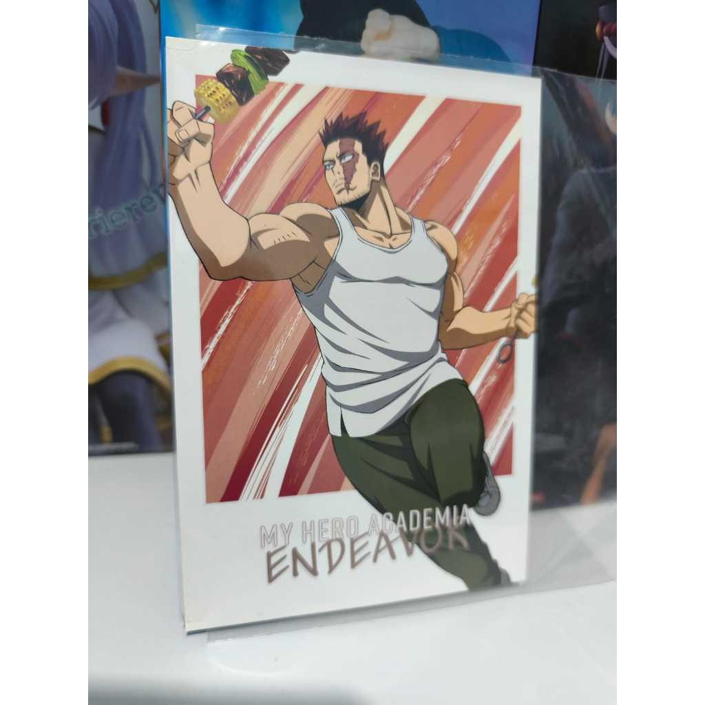 POSTCARD MY HERO ACADEMIA ENDEAVOR