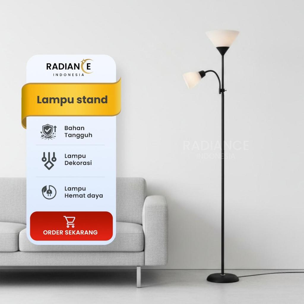 Lampu standing dekoratif minimalis lampu tidur lampu baca dekorasi modern