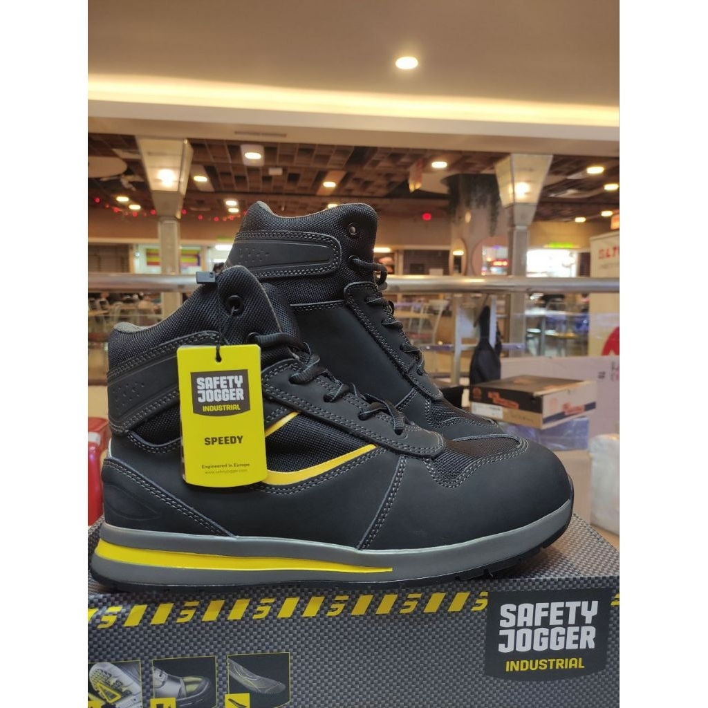 Sepatu Safety Jogger Industrial Speedy 53 (Safety Shoes) Model High -Cut Original