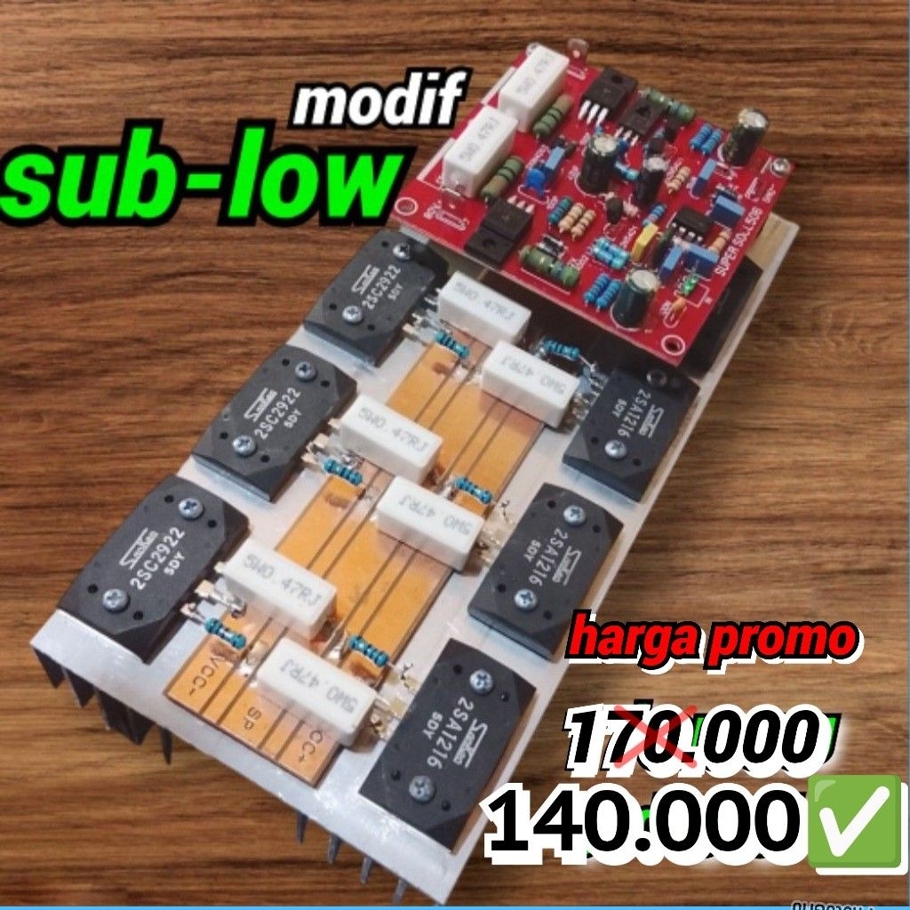 Request modif kit PA socl 506+TR final 4 set Sanken 5 Dy
