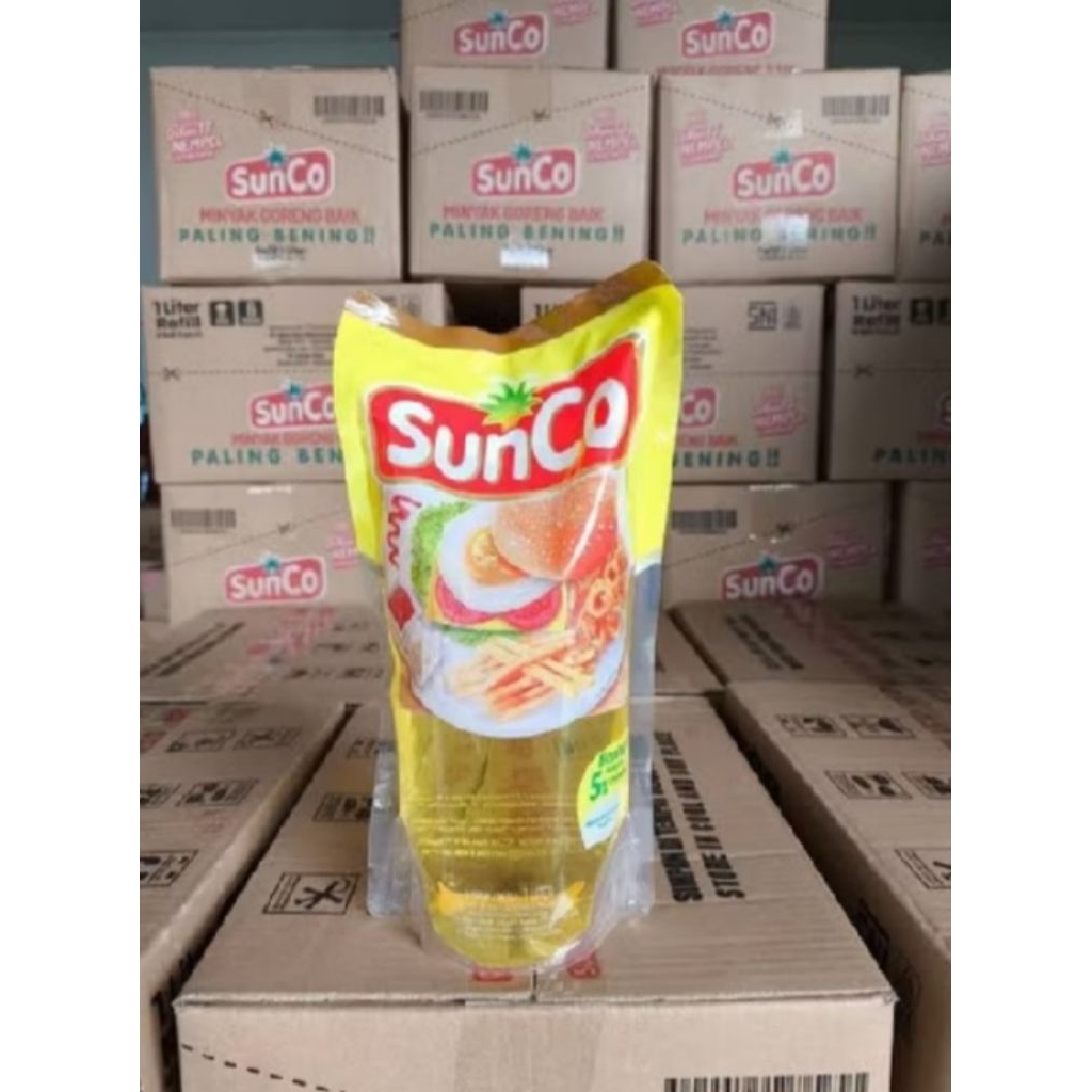 minyak sunco 1 liter 1 dus
