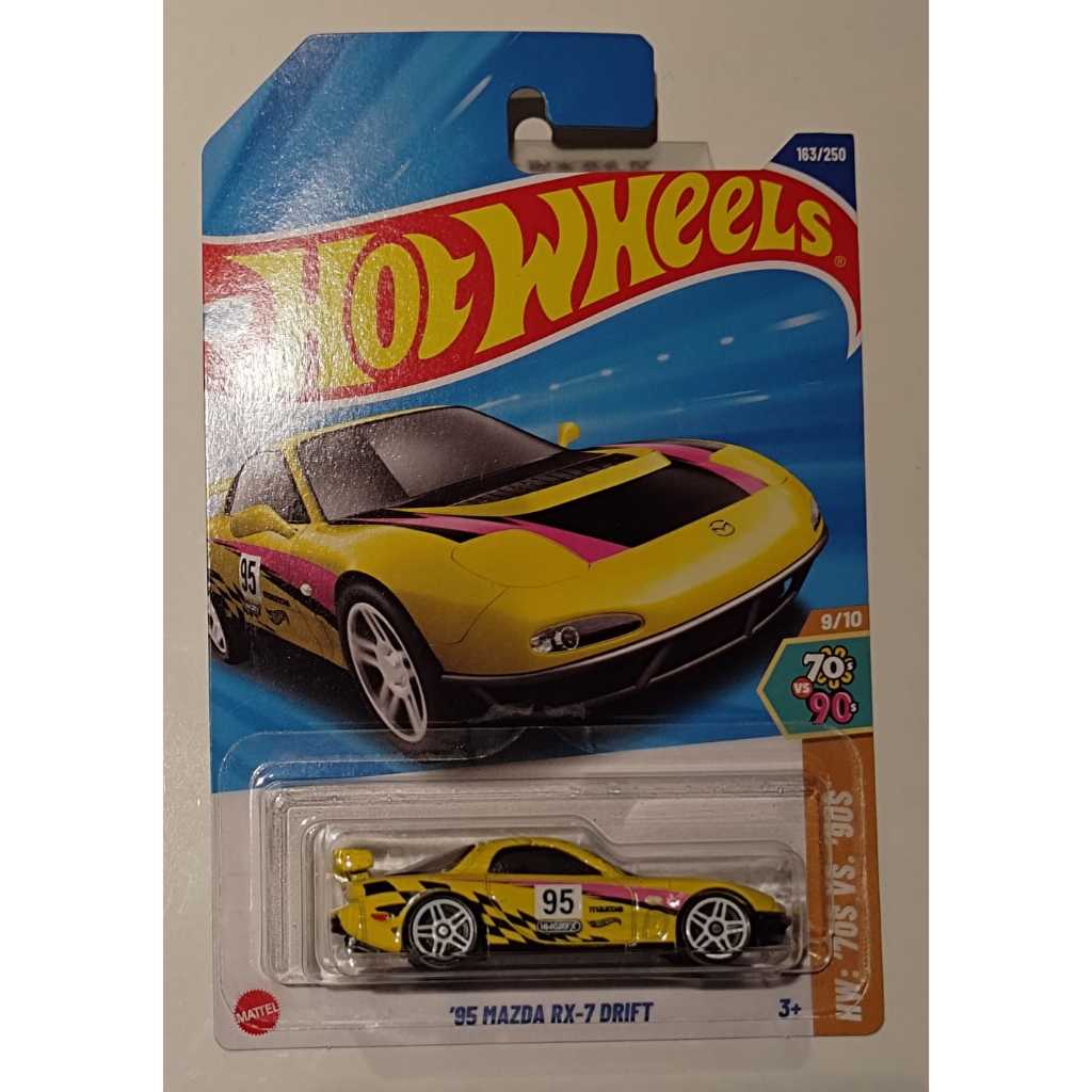 '95 MAZDA RX-7 DRIFT (KUNING) HOTWHEELS