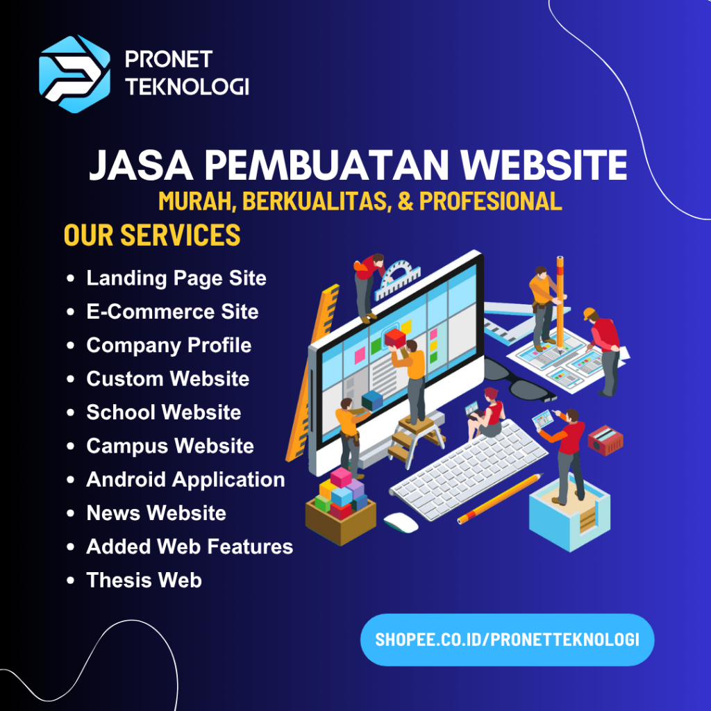 Jasa Pembuatan Website dan Aplikasi Android Profesional