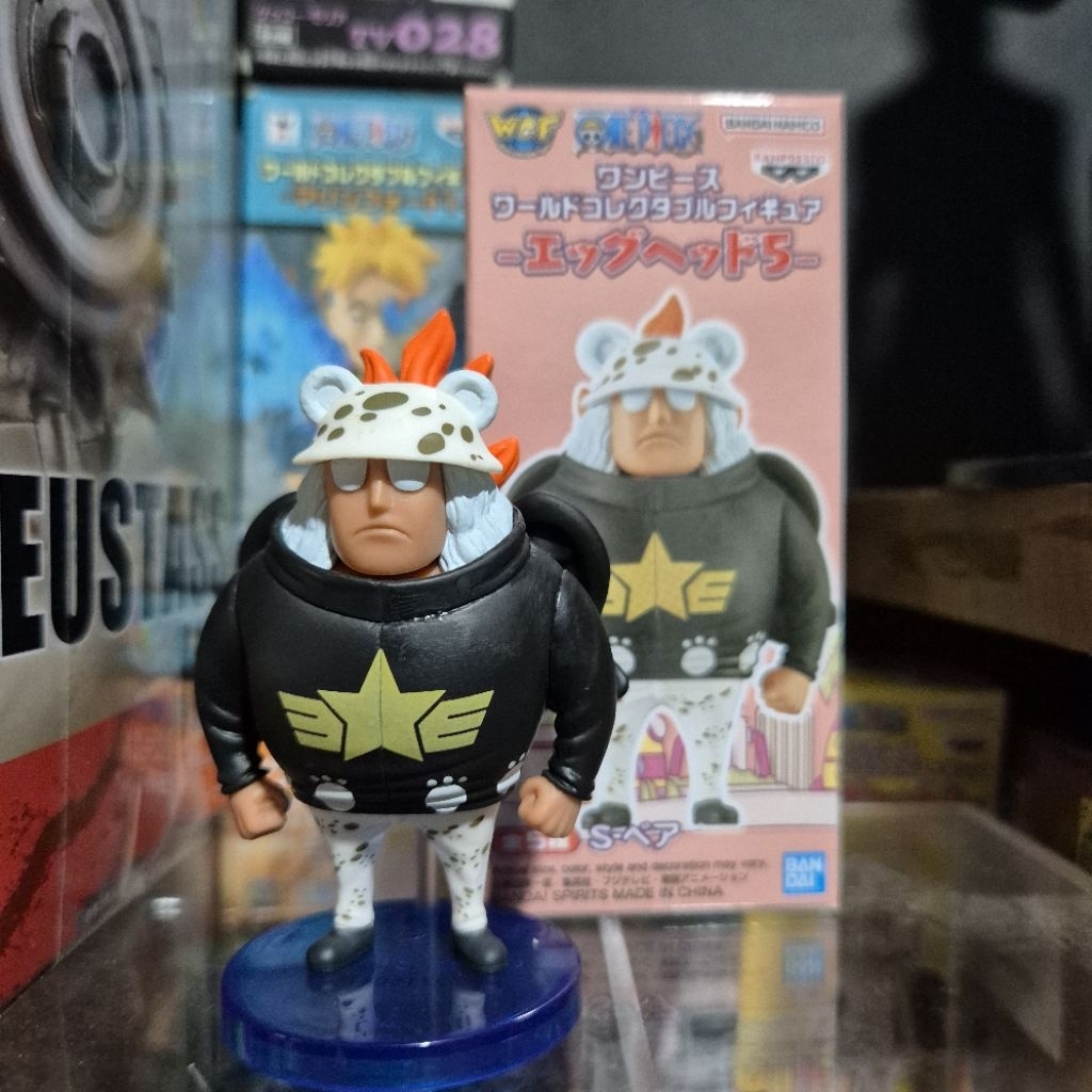 WCF s-bear seraphim - set egghead - one piece figure