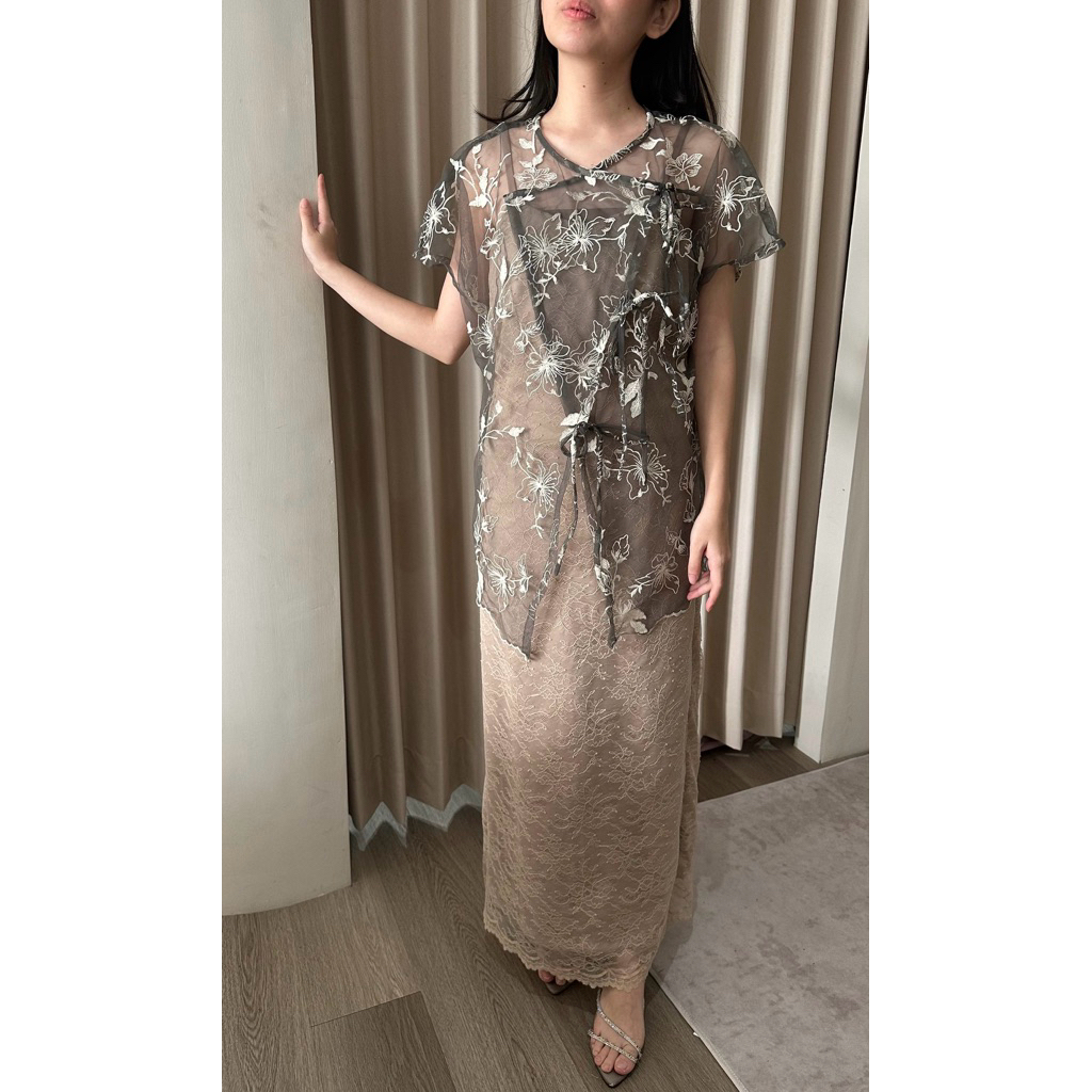 AURA DRESS | dress pesta | dress loose | dress simple