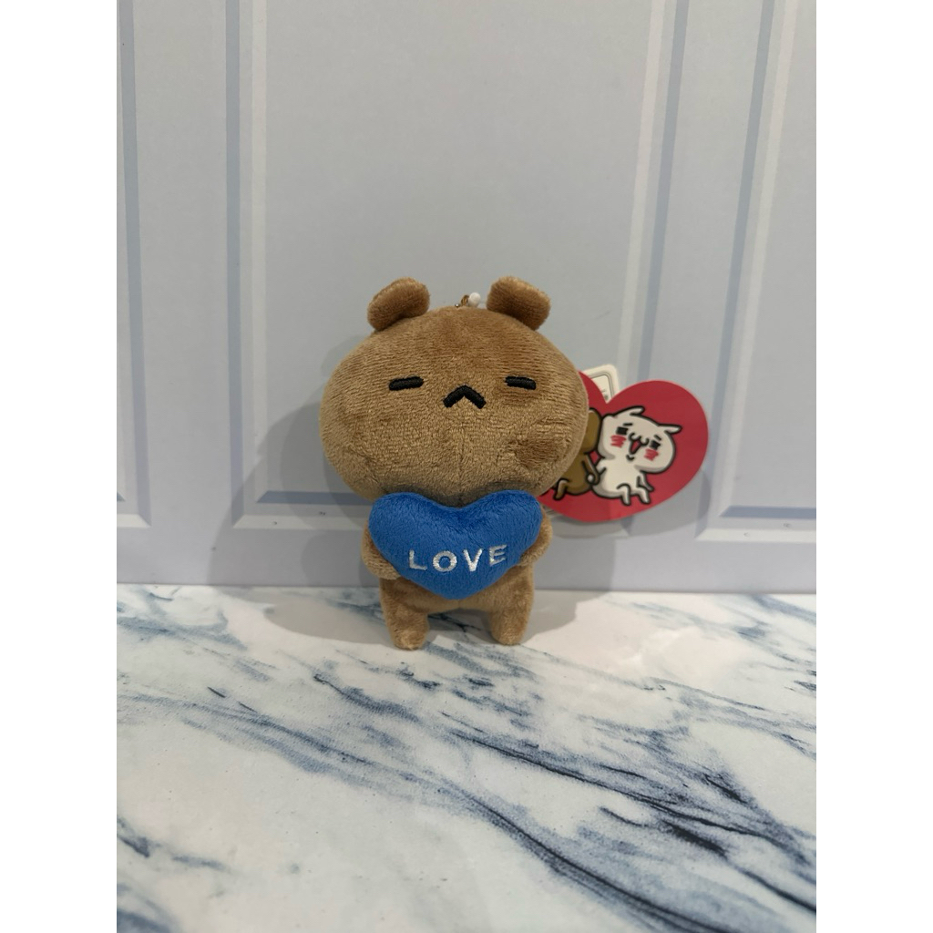 Igarashi Yuri Love Sleepy Bear Line Creators Plushie Doll Bagcharm Sekiguchi Japan