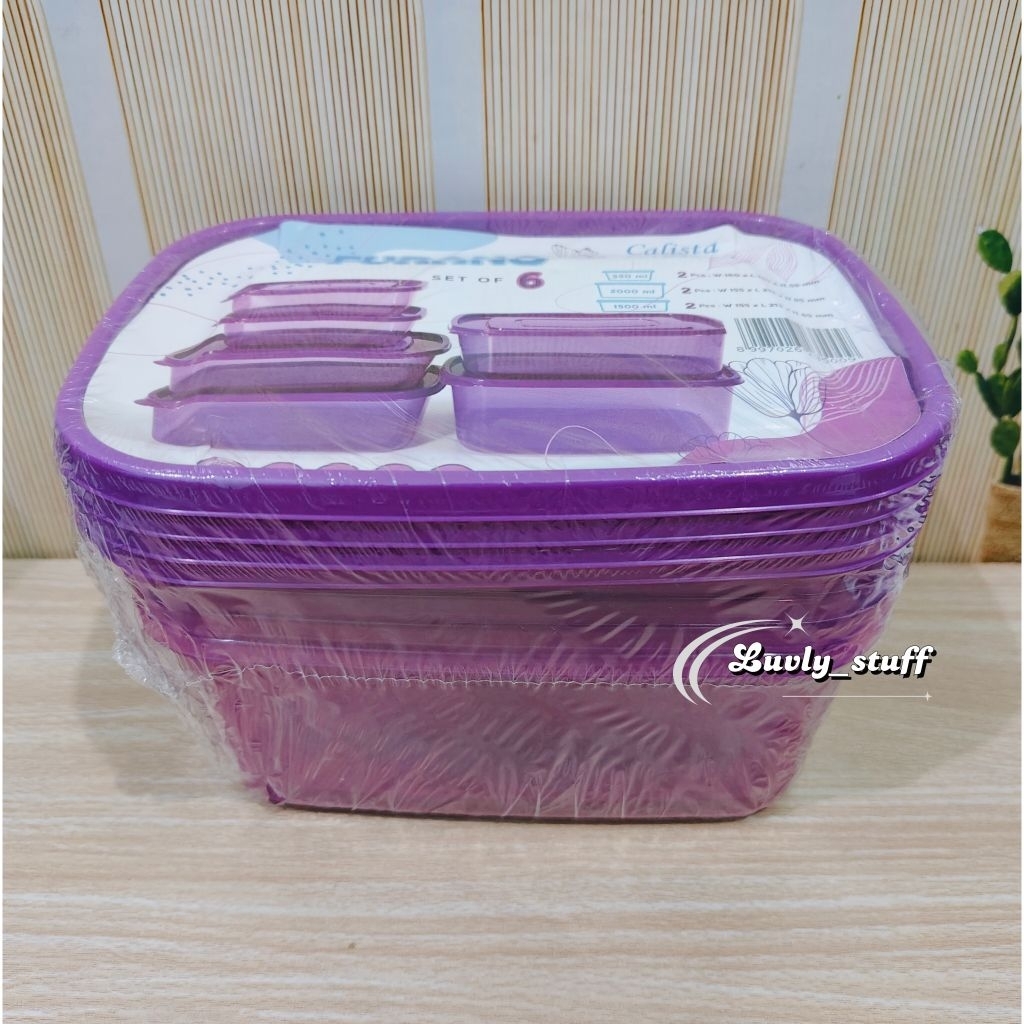 CALISTA FURANO TOPLES SET ISI 6 PCS