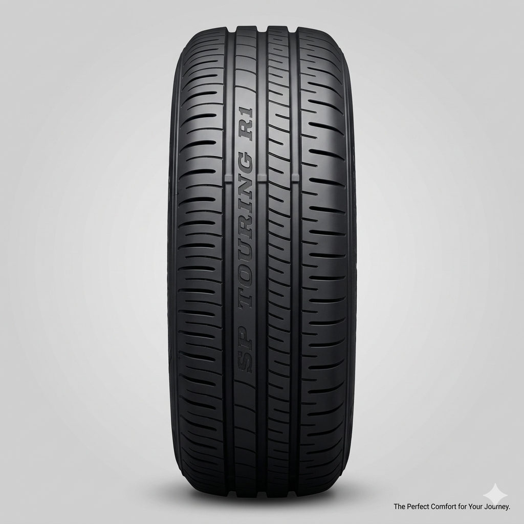 BAN MOBIL TUBLES RING 15 DUNLOP SP TOURING R1 185 65 R15 BAN RADIAL PROUKSI BARU