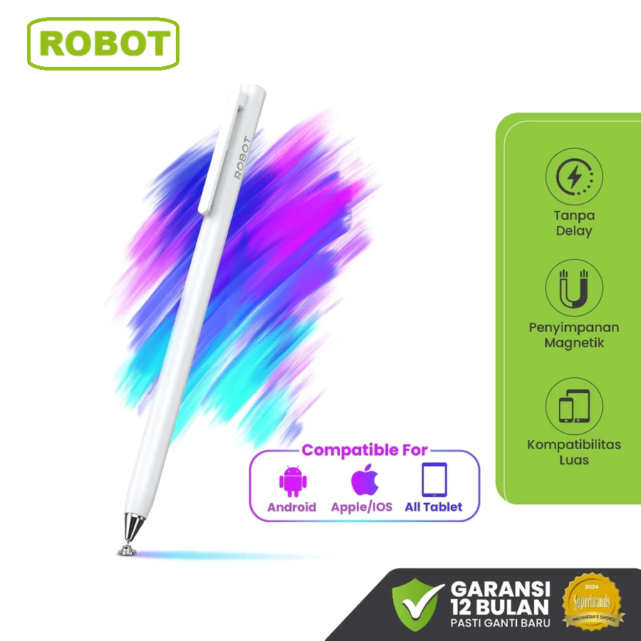 ROBOT RSP04 Stylus Pen Universal Compatible Mackbook Android Ios Microsoft