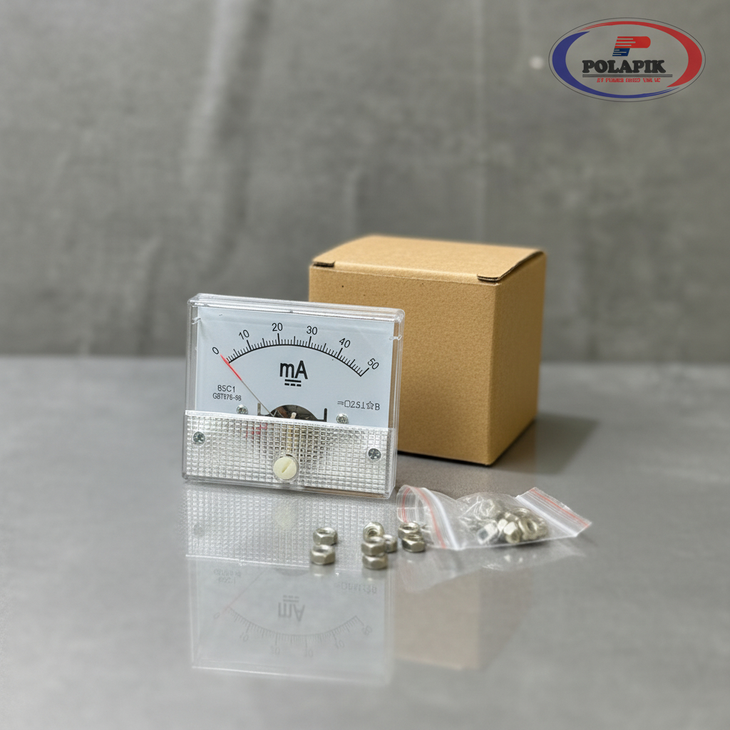 Ammeter laser co2 Miliamper DC 50 mA laser co2 alat ukur arus mesin laser co2