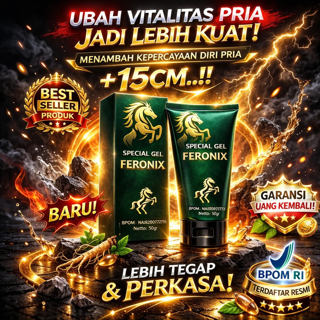 top 1 FERONIX PEMBESAR JONI Special Gel Pembesarpennis Mr.P laki laki Ampuh Permanen Original 100% B
