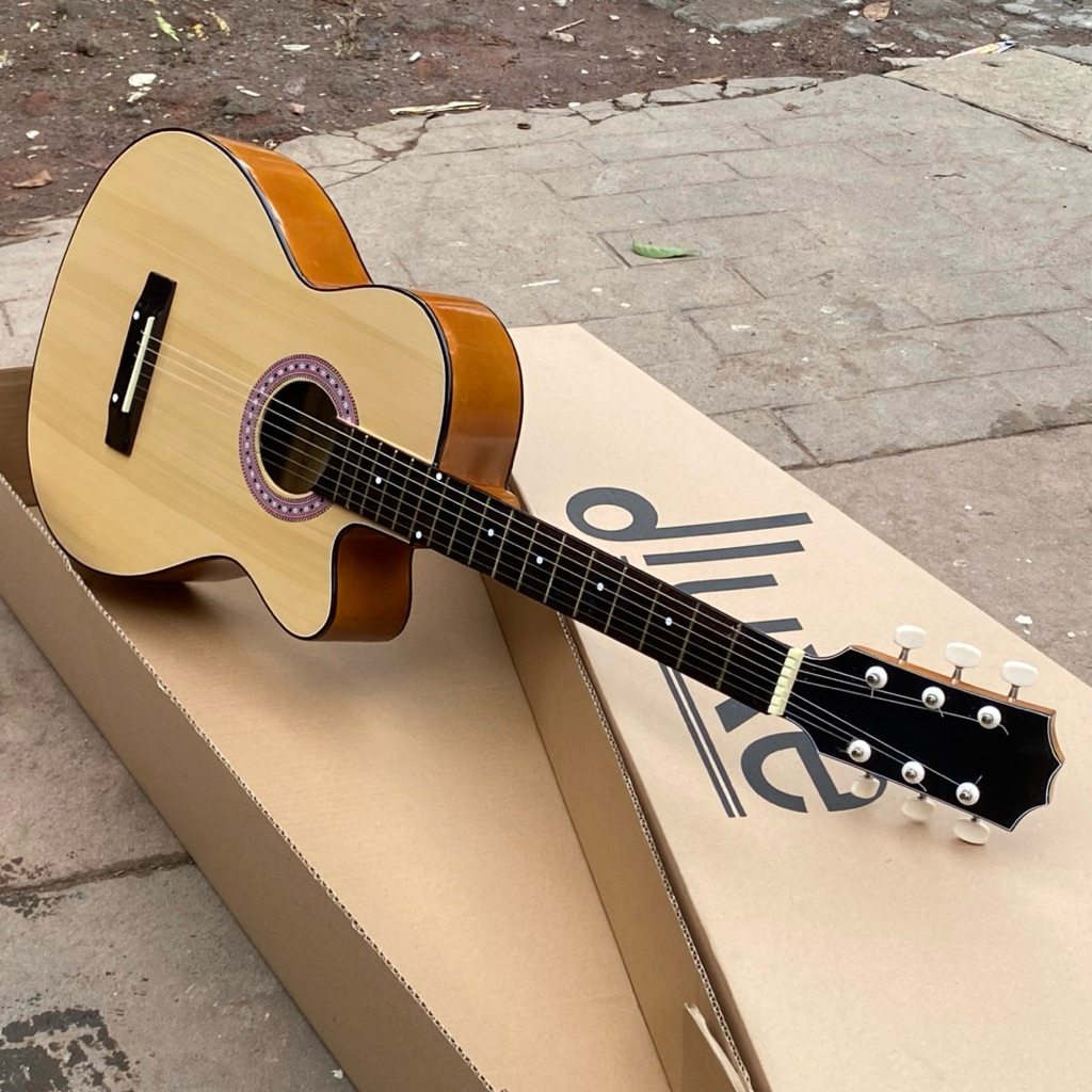 [ AKUSTIK TERMURAH ] YAMAHA FG225 Series Cocok untuk pemula/belajar