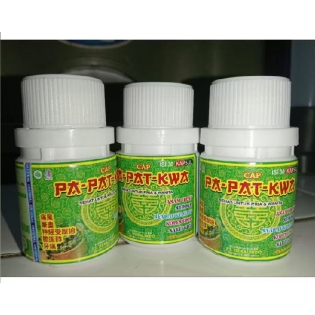 Pa-pat kwa kemasan botol asli original