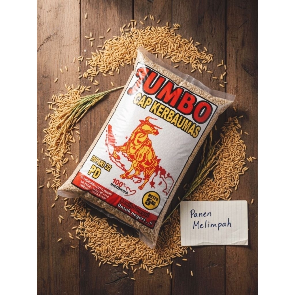 BENIH PADI INPARI 32 PD JUMBO BERKUALITAS 5kg