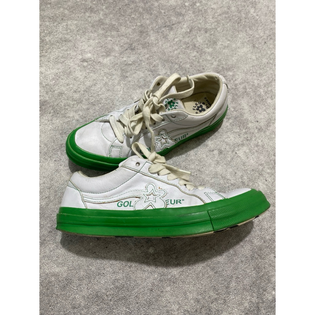 Golf Le Fleur x Converse One Star Ox 'Kelly Green' 164025C