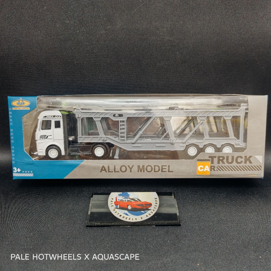 DIECAST TOWING TRUCK MUAT 4 HOTWHEELS